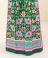 Unstitched Women's Printed Lawn Green Two Piece Suit